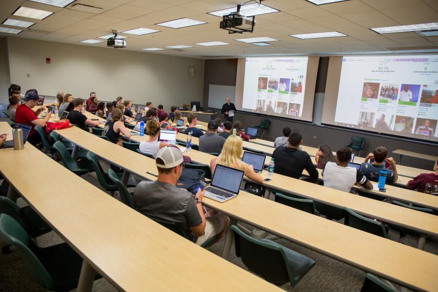 A photo of students in classroom