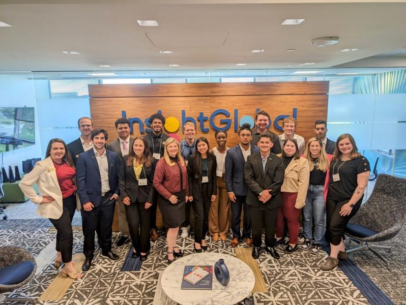 Photo of people at tampa talent trek events