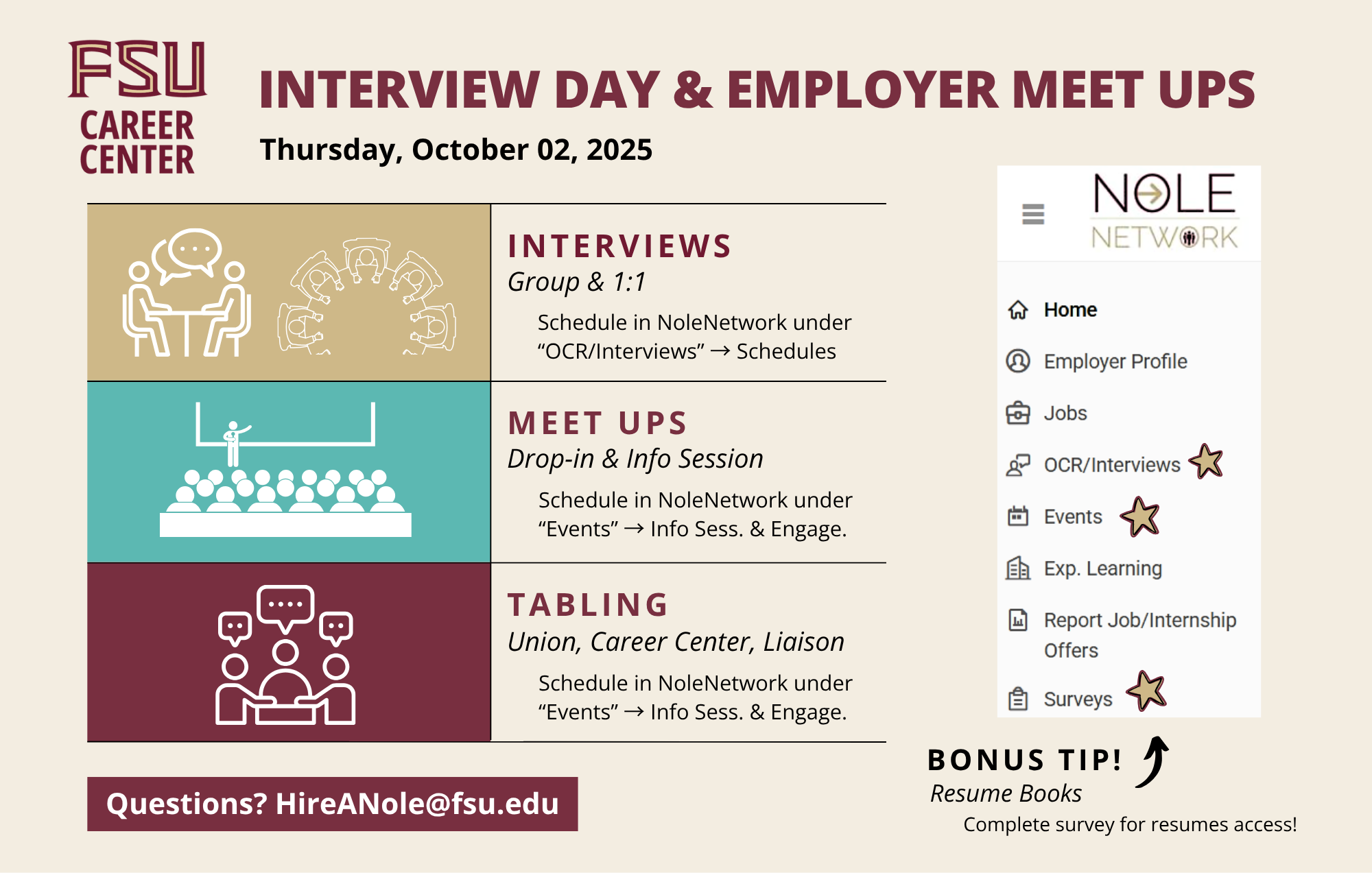 "Interview Day & Employer Meet Up"