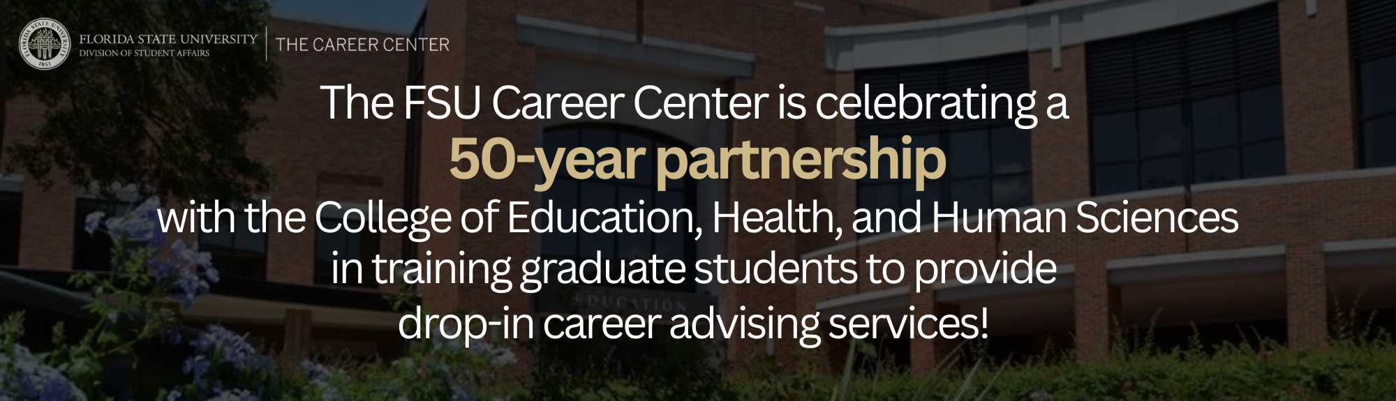 50 year partnership with College of Education, Health, and Human Sciences